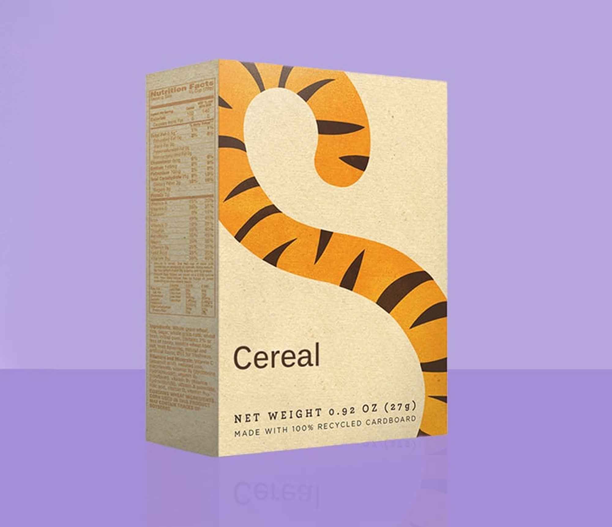 Cardboard Cereal Boxes
